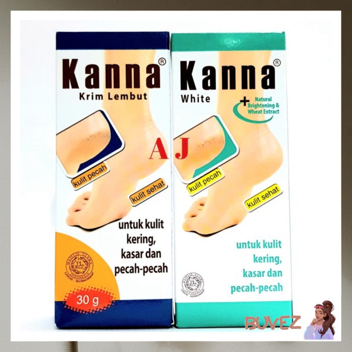 Jual Kanna Krim Lembut Gr Untuk Kulit Kering Kasar Dan Pecah Pecah