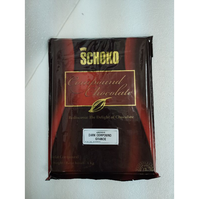 Jual Schoko Dark Compound Grande 1kg Shopee Indonesia