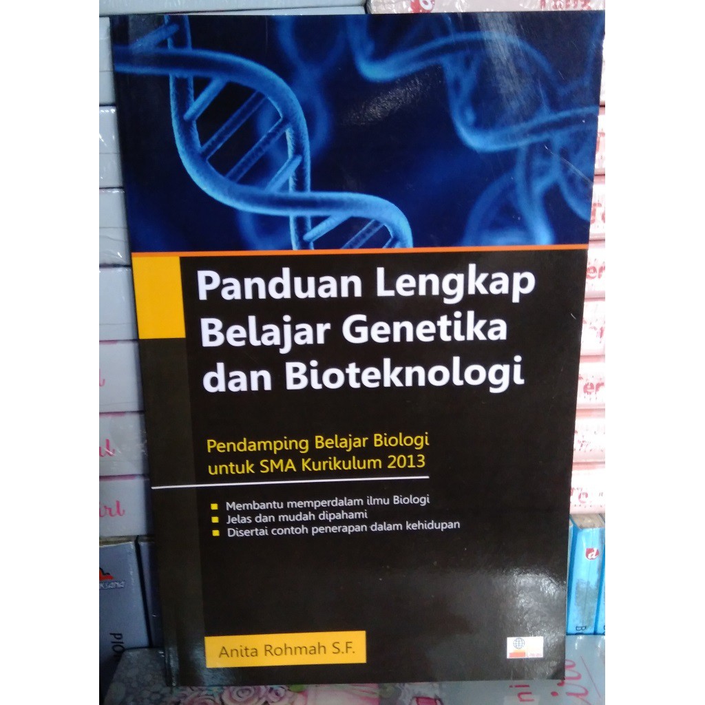 Jual Panduan Lengkap Belajar Genetika Dan Bioteknologi Pendamping