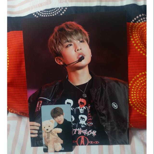 Jual Wanna One Premier Fan Con Mini Poster Photocard Pc Woojin Absix