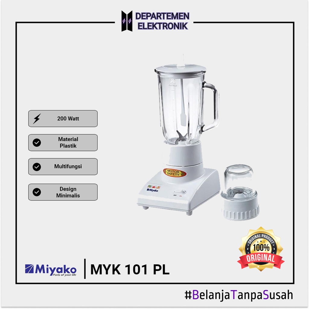 Jual Miyako Blender Bl Pl Murah Banget Garansi Resmi Shopee