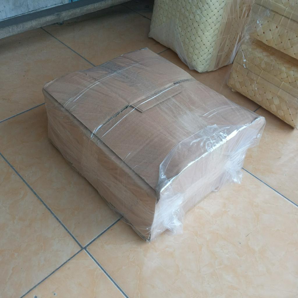 Jual Rantang Makanan Bentuk Kotak Dari Bambu Anyaman Rapat Ukuran X