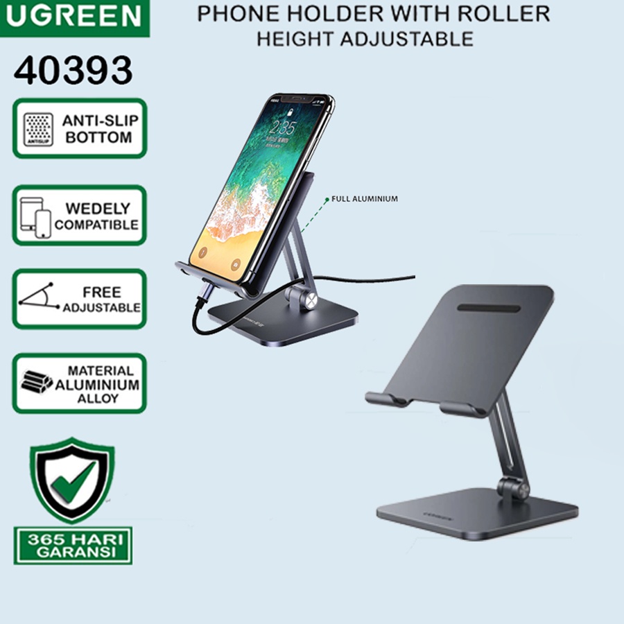 Jual UGREEN Desktop Metal Holder Phone Stand Tempat Dudukan HP Tablet