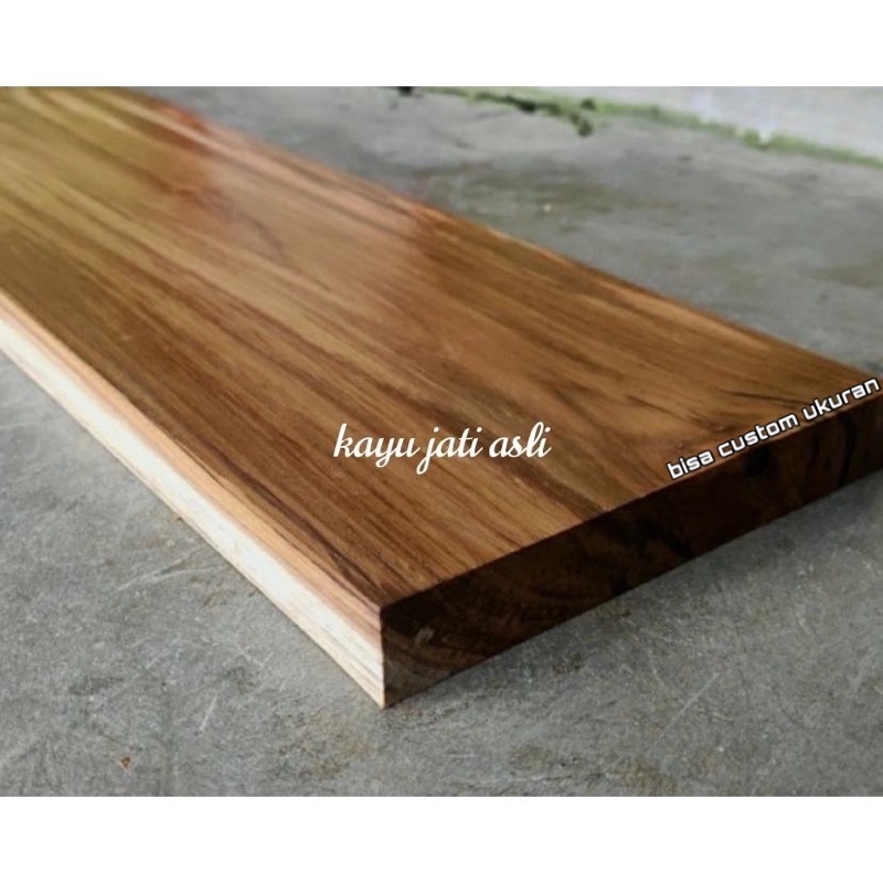 Jual P Papan Ambalan Kayu Jati Asli Bukan Jati Belanda Sudah