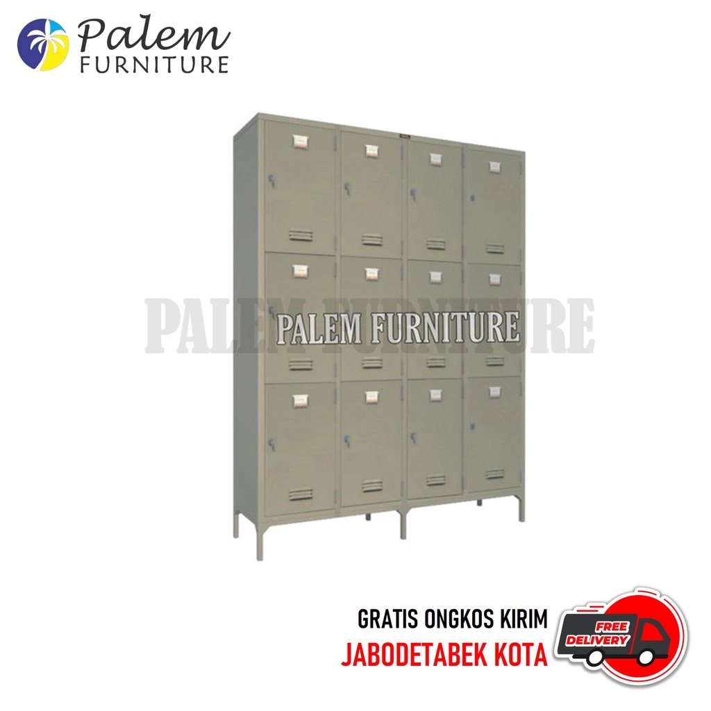 Jual Lemari Locker Besi 12 Pintu Lemari Penyimpanan Shopee Indonesia