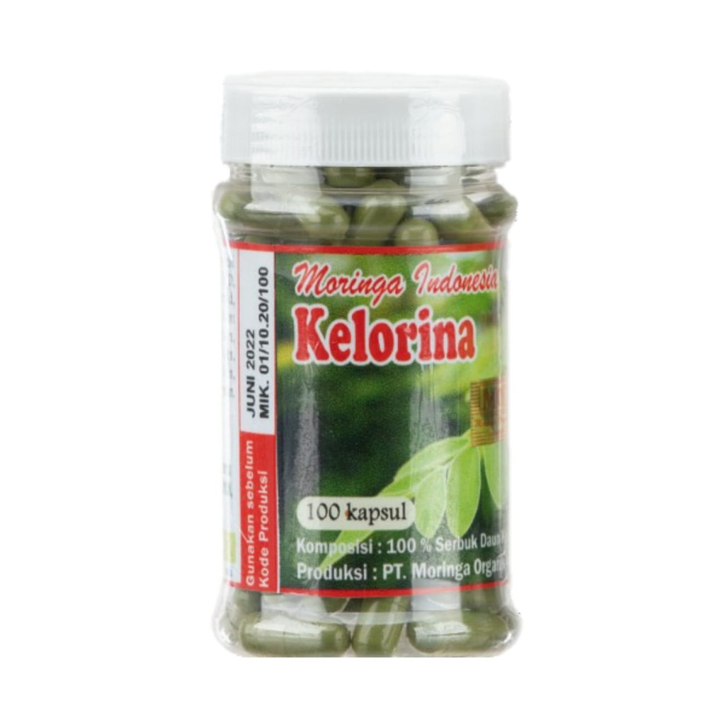 Jual KELORINA Kapsul Daun Kelor Royal Moringa 100 Kapsul Shopee Indonesia