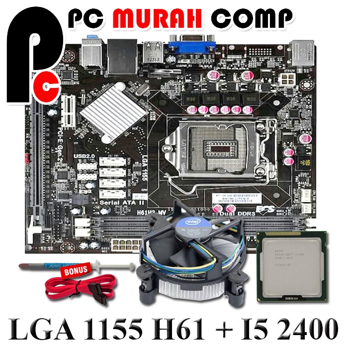 Jual Mainboard Mobo Motherboard Lga H I Fan Shopee Indonesia