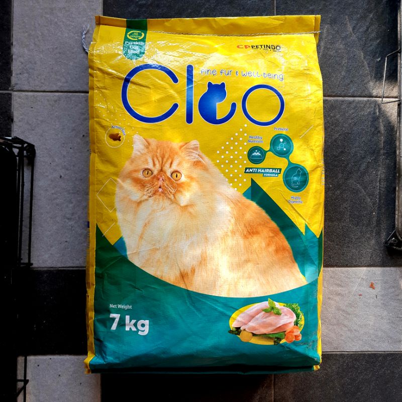 Jual CLEO PERSIAN CLEO KITTEN Makanan Kucing NETTO 7KG KADALUARSA