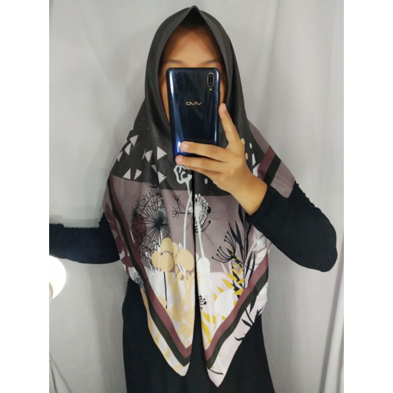 Jual JILBAB SEGITIGA INSTAN MOTIF SOFT PET YEFFA Shopee Indonesia