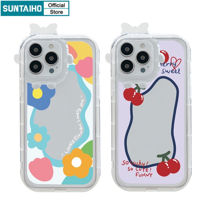 Jual Suntaiho Soft Case Hp Pro Max Tpu Transparan Motif Bunga