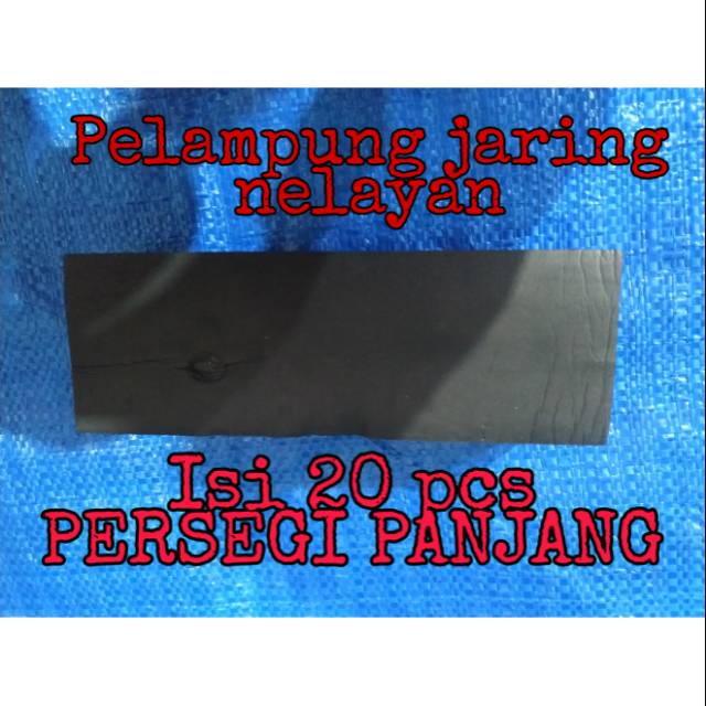 Jual PELAMPUNG JARING NELAYAN BENTUK KOTAK ISI 20 PCS JARING IKAN