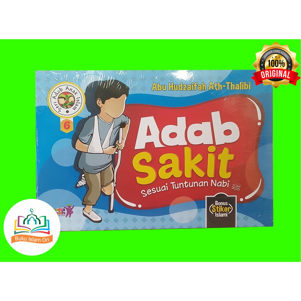 Jual Adab Sakit Sesuai Tuntunan Nabi Penerbit Media Shalih Shopee