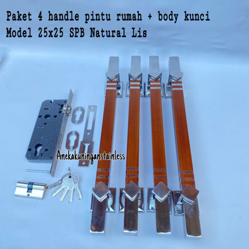 Jual Paket Pull Handle Pintu Rumah Minimalis 45cm Gagang Tarikan Pintu