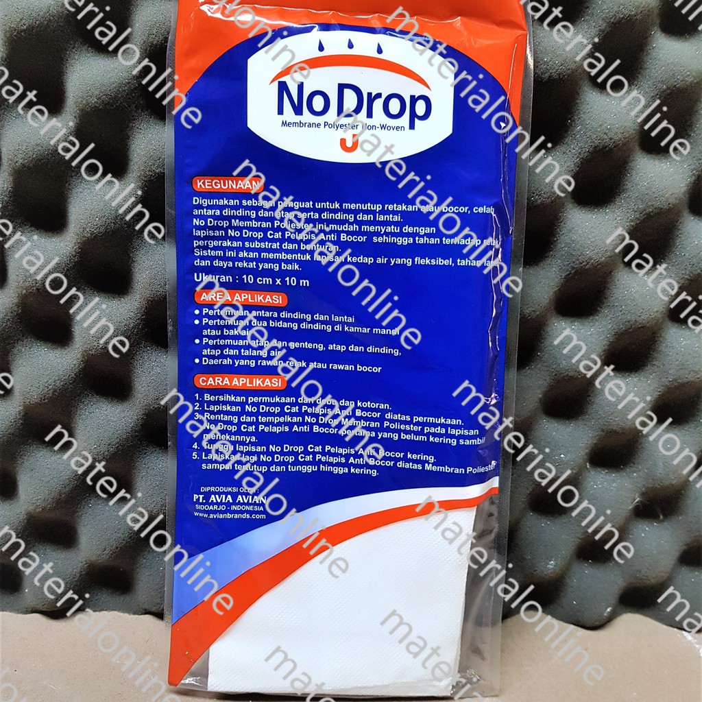 Jual Serat Kain Kasa Kassa Fiber Membran Membrane NoDrop No Drop Anti