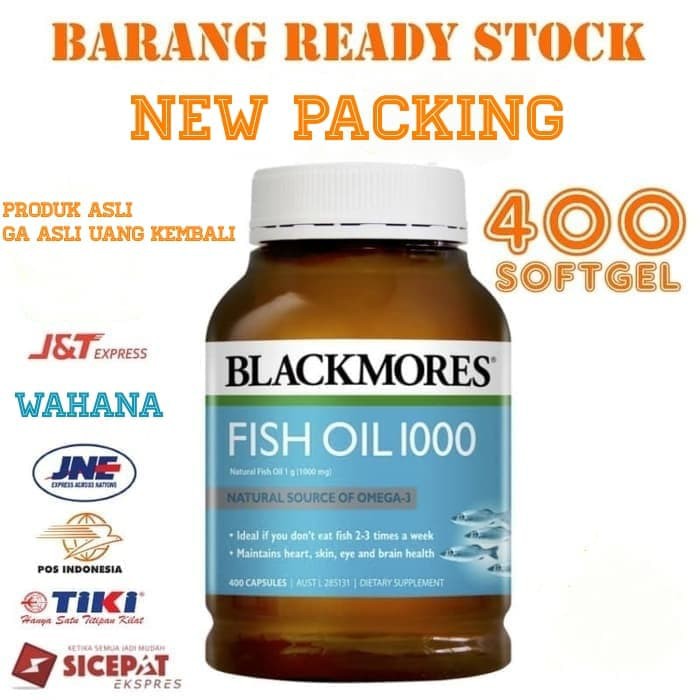 Jual Blackmores Fish Oil Mg Omega Isi Kapsul Shopee Indonesia