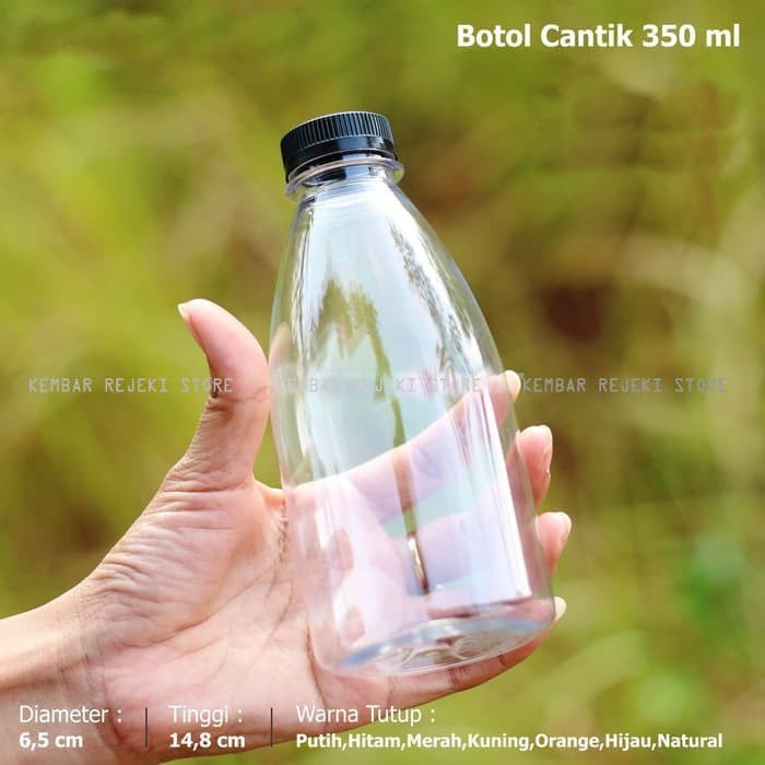 Jual Botol Plastik Cantik 350ml Botol Jus Serbaguna Shopee Indonesia