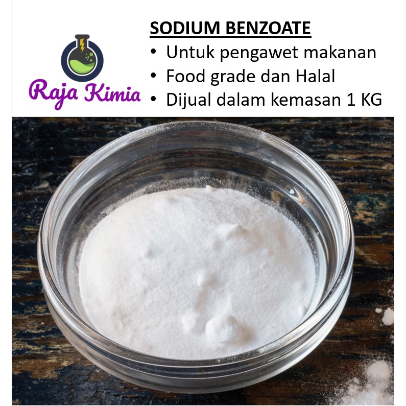 Jual Sodium Benzoat Natrium Benzoat Benzoate Pengawet Makanan Kg