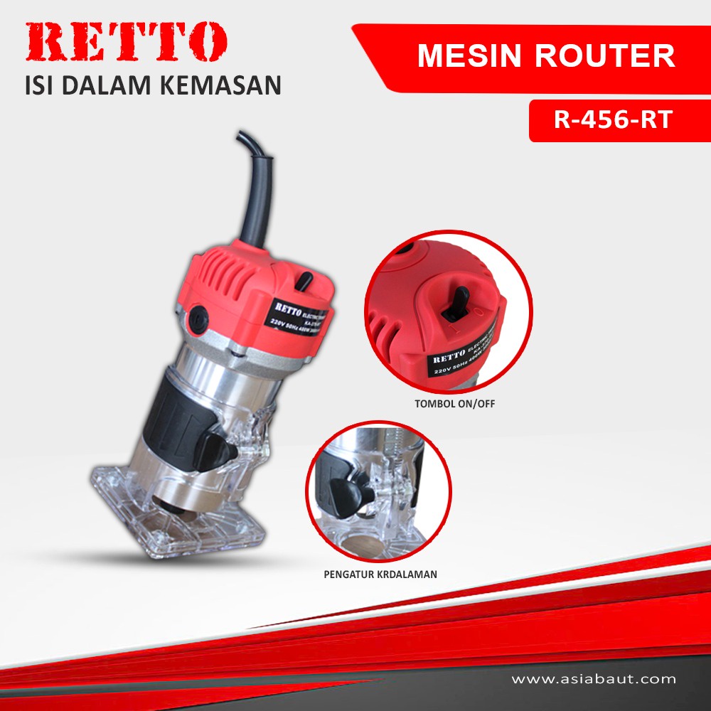 Jual Mesin Profil Router Trimmer Kayu Ukir 6mm Trimer Elektrik Boks