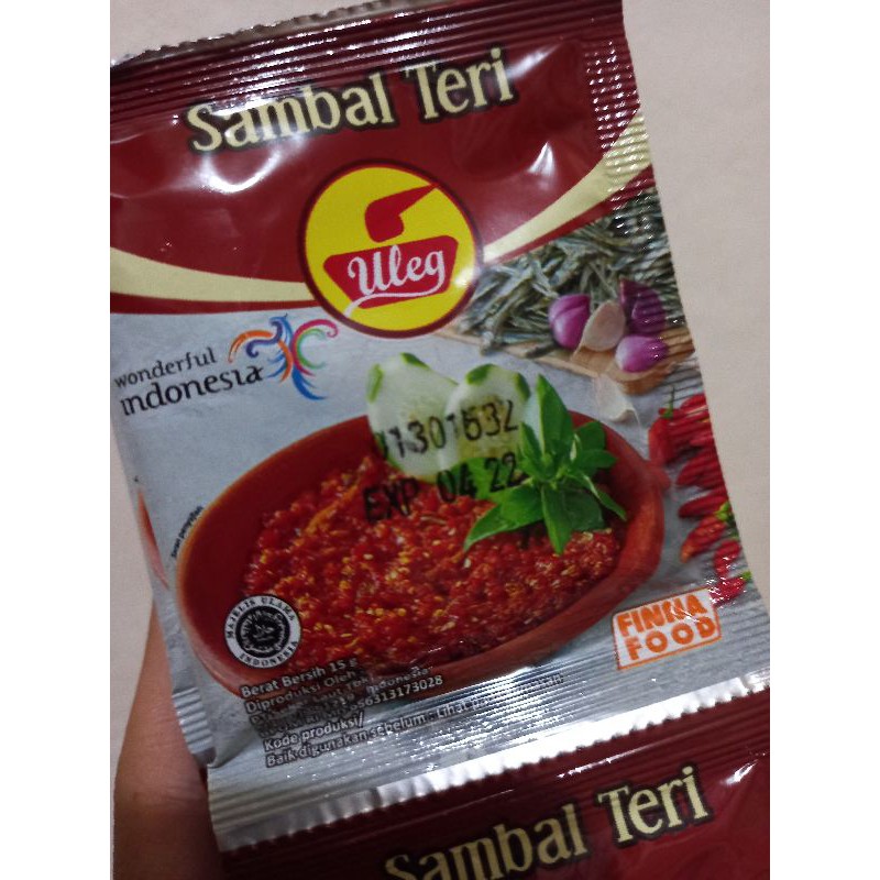 Jual Finna Sambal Uleg Sambal Uleg Finna Food Terasi Bawang Rawit