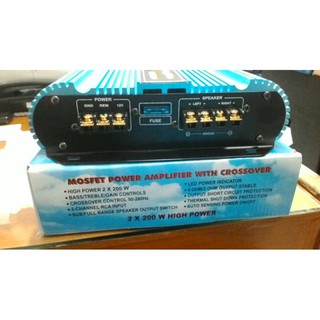 Jual VIRAL Power Mobil Atlantis 2 Channel Dc 300 Mosfet JD01