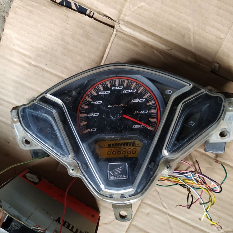 Jual Speedometer Honda Vario 125 Old Original Shopee Indonesia