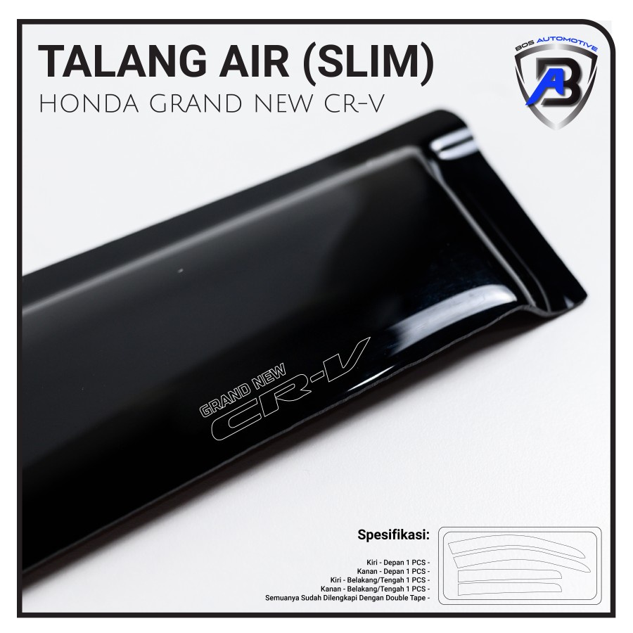 Jual Talang Air Pintu Mobil Honda Grand New Crv Model Slim