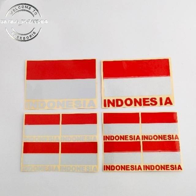 Jual Stiker Cutting Bendera Indonesia Merah Putih Kualitas Ter Baik