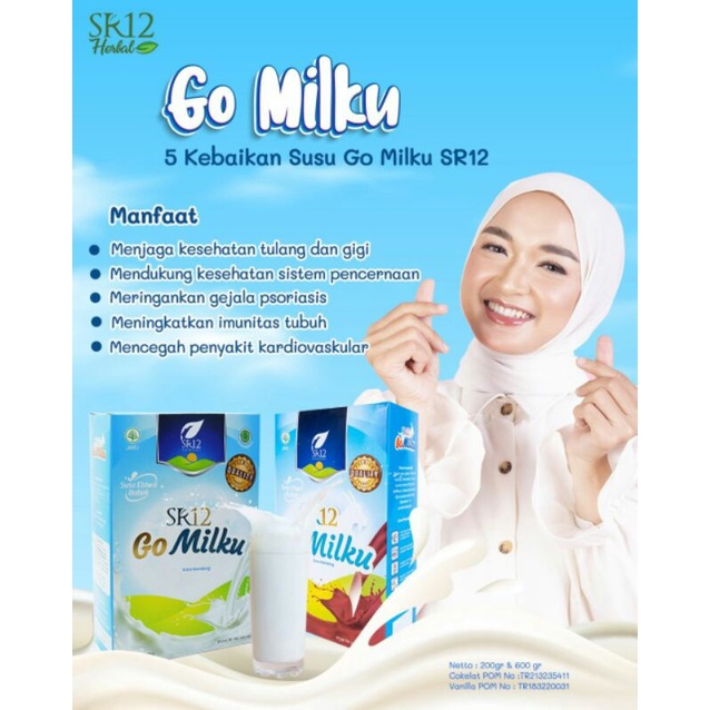 Jual Susu Bubuk Kambing Go Milku Sr Ukuran Lebih Besar Gr