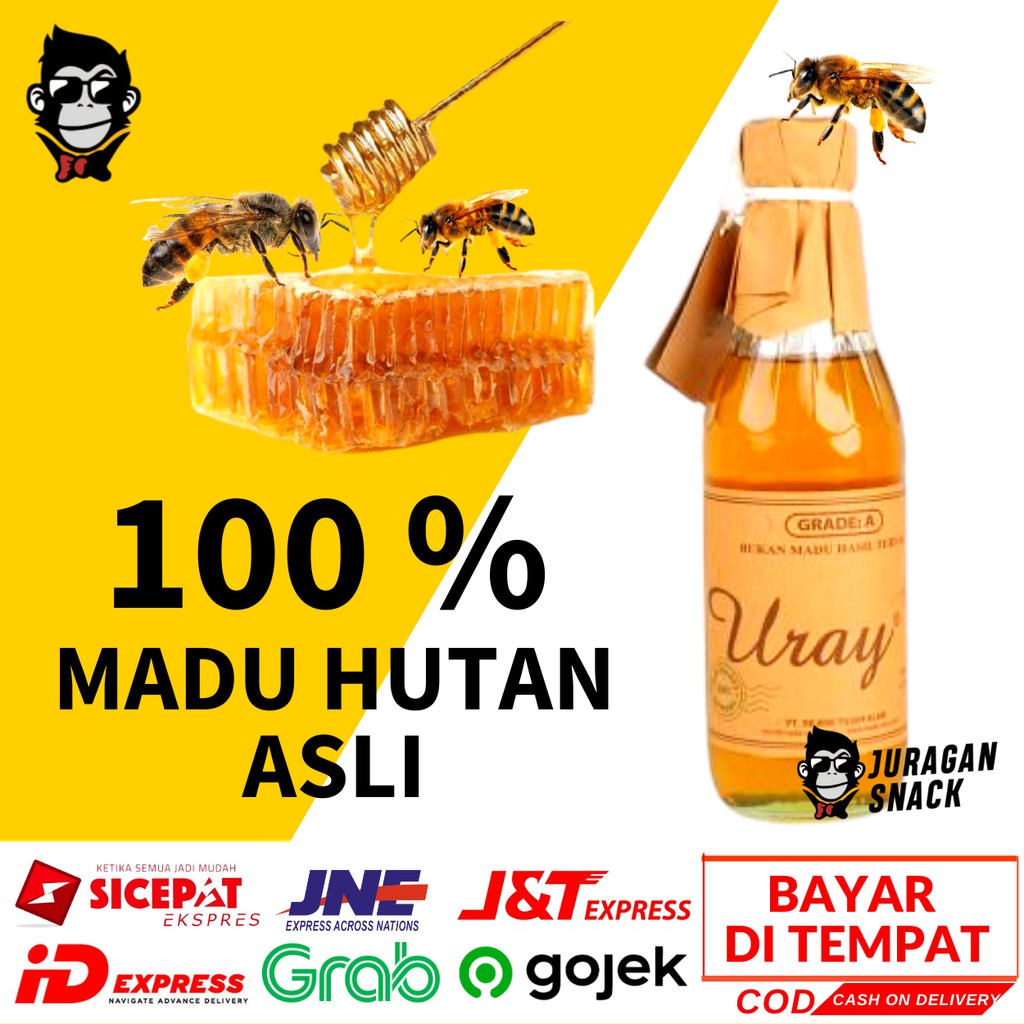 Jual Madu Uray Ml Makanan Minuman Sarapan Madu Hutan Murni Asli