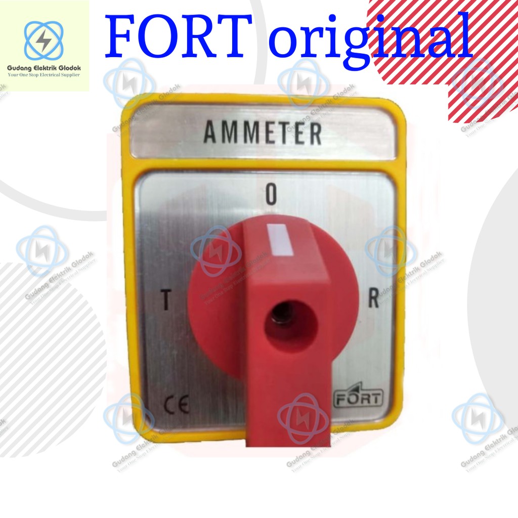 Jual ROTARY SWITCH AMPERE SELECTOR SFT20 4 FORT Shopee Indonesia