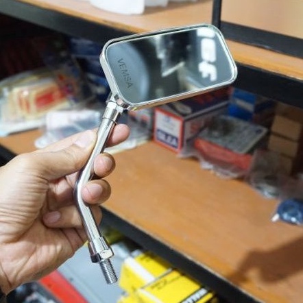 Jual Spion Kotak Chrome Vespa PTS Special Px Super Sprint Grade Impor