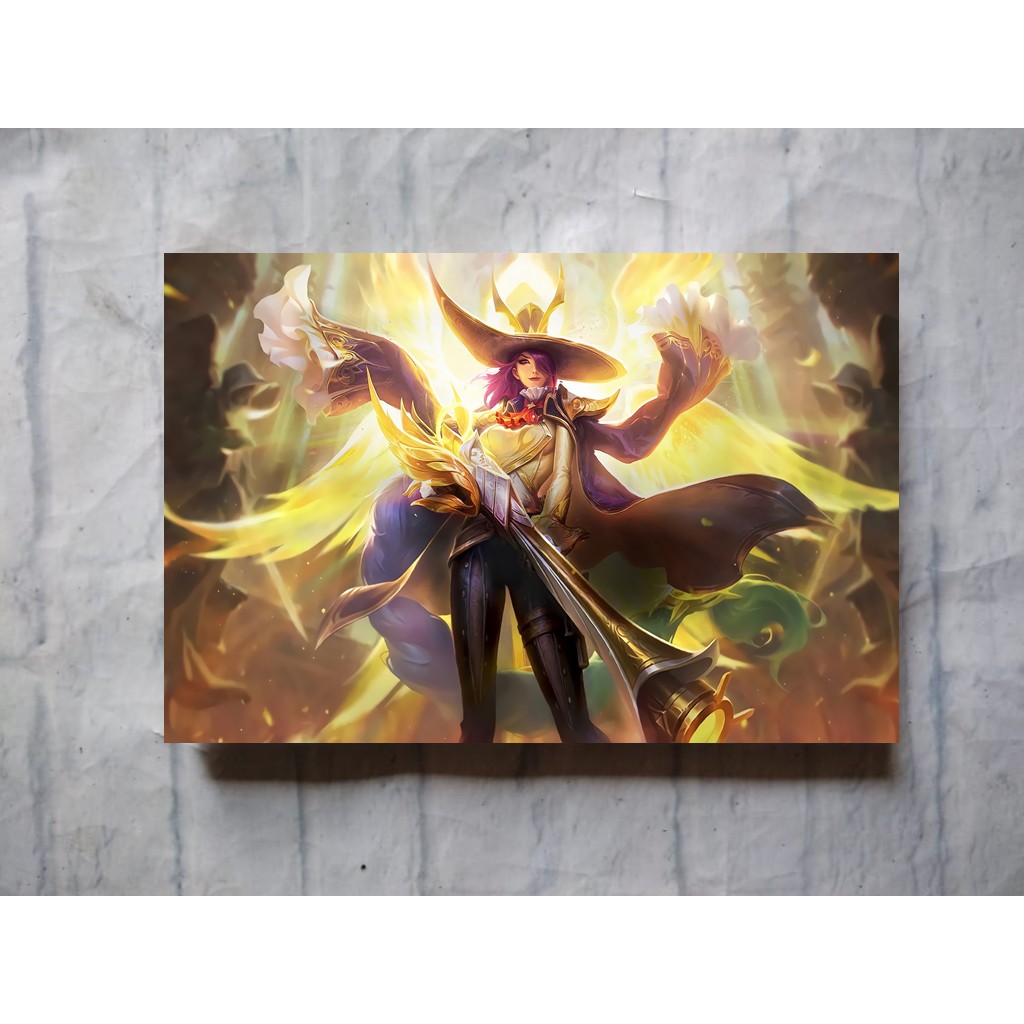 Jual Poster Mobile Legends Legend Size A Hero Lesley Hiasan Dinding