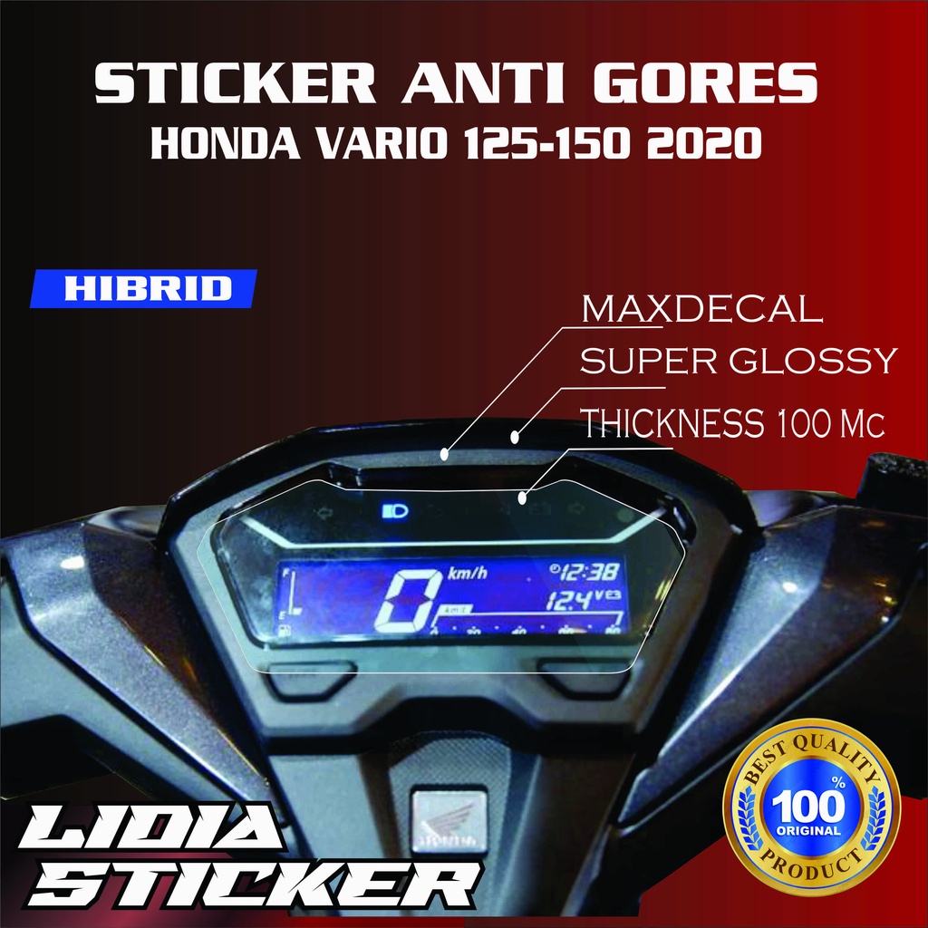 Jual STICKER VARIO 150 160 NEW PELINDUNG SPEEDOMETER Shopee Indonesia