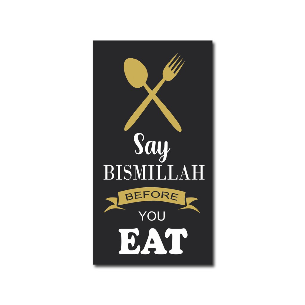 Jual Hiasan Dinding Poster Kayu Walldecor Dekorasi Kitchen Dapur Pray