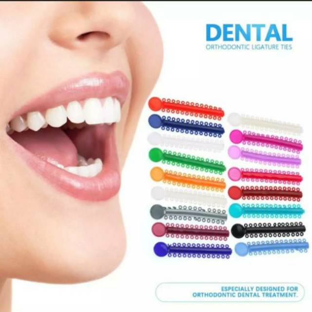 Jual Dental Power O Creative Karet Behel Gigi Isi Stick Warna Campur