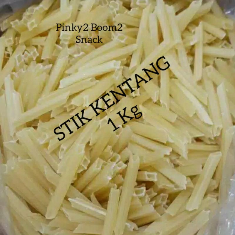 Jual 1kg Stik Kentang Potato Mentah 1 Kg Krupuk Shopee Indonesia