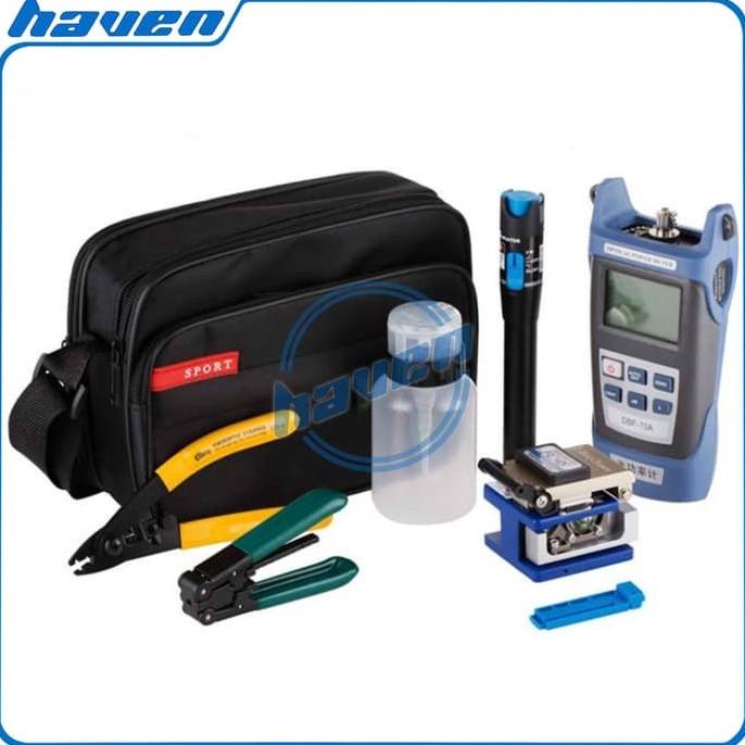 Jual Ftth Tool Kit Set Lengkap Opm Vfl Cleaver Fo Fiber Optik Tool Kit