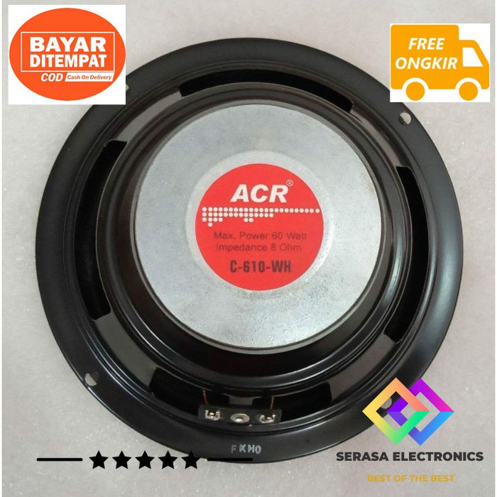 Jual Speaker Inch Woofer Acr C Wh Shopee Indonesia