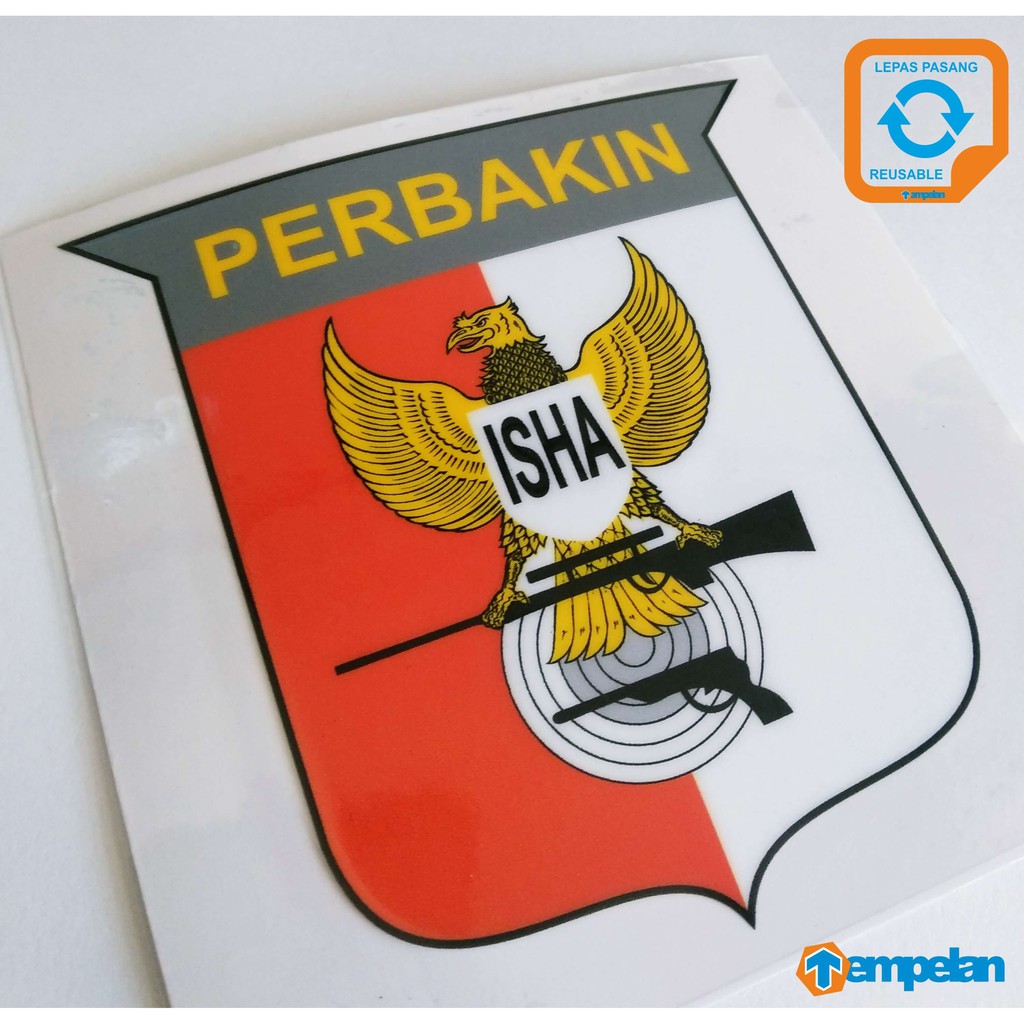 Jual STIKER LEPAS PASANG PREMIUM PERBAKIN TEMPEL DALAM KACA WIND