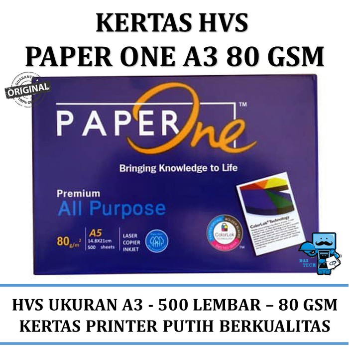 Jual Kertas Hvs A Paper One Gram Hvs A Paper Lembar Shopee