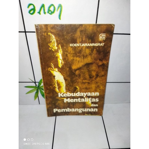 Jual Buku Kebudayaan Mentalitas Dan Pembangunan By Koetjaraningrat