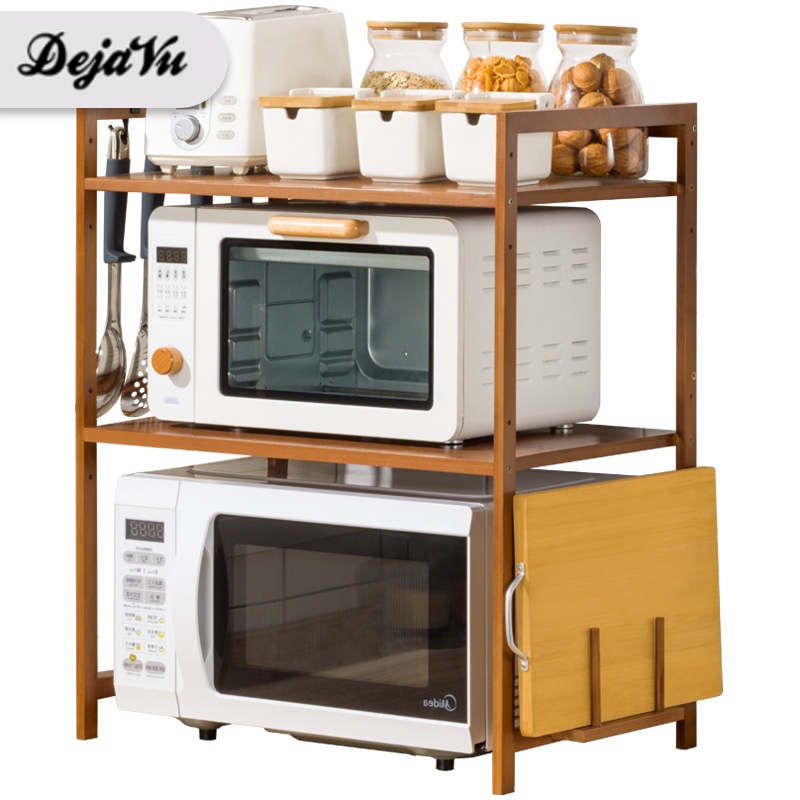 Jual Dejavu Rak Oven Kayu Oven Rack Rak Microwave Rak Dapur Serbaguna