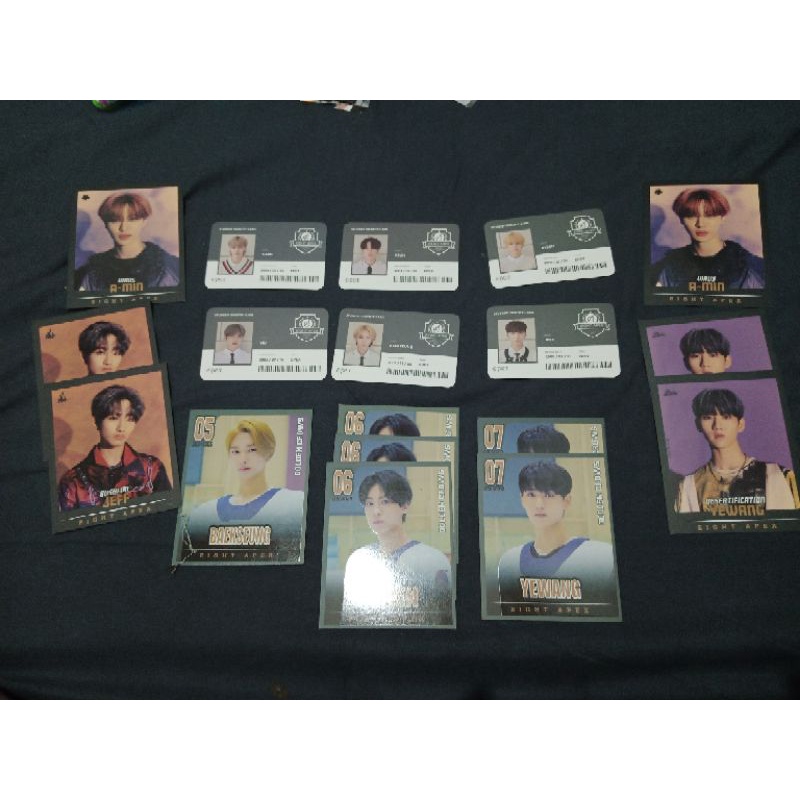 Jual Id Card Dan Qr Epex Keum Ayden Amin Mu Baekseung Yewang Jeff