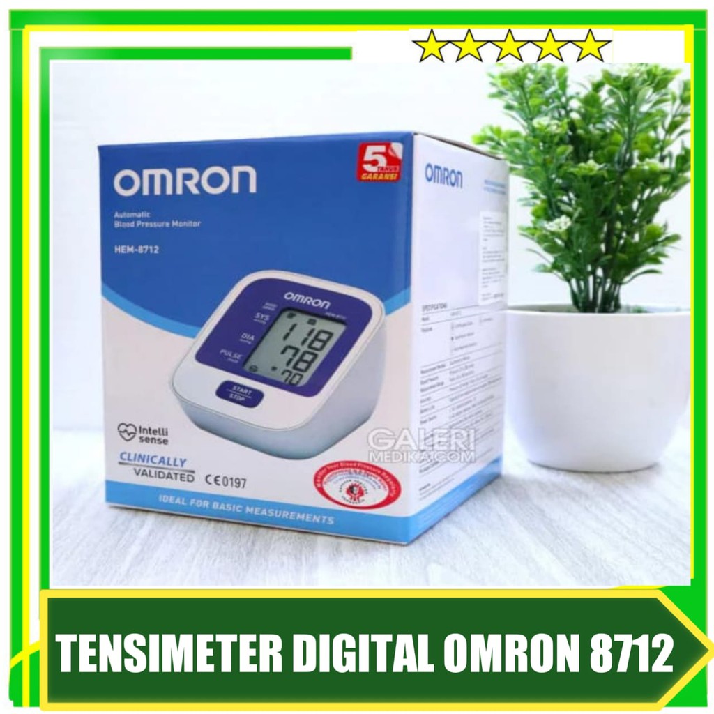 Jual TENSIMETER DIGITAL OMRON 8712 ORIGINAL TENSI DIGITAL OMRON 8712