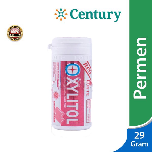 Jual Lotte Xylitol Stroberi Mint Gr Butir Permen Karet Rasa