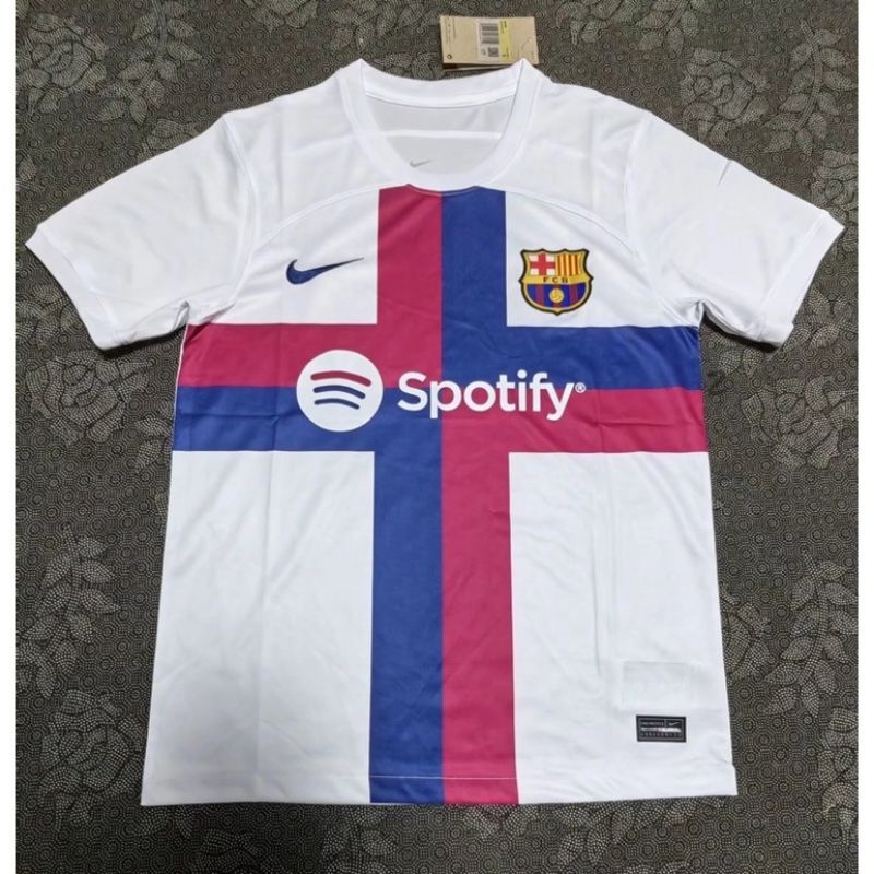 Jual JERSEY BOLA BARCELONA SPOTIFY 3RD THIRD NEW 2022 2023 GRADE ORI