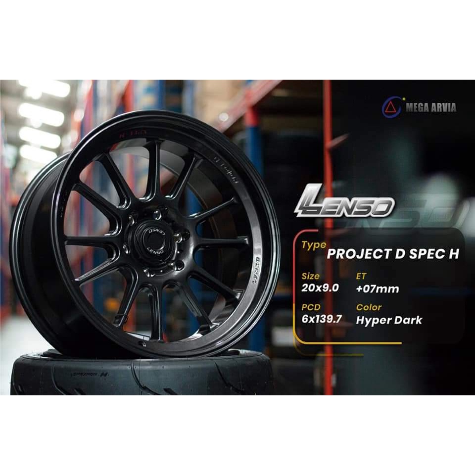 Jual Velg Mobil Lenso Project D Spec H Ring 20x9 H 6x139 7 07 HD