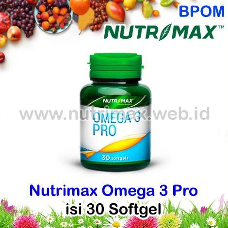 Jual Nutrimax Omega Pro Isi Minyak Ikan Omega Vitamin E Otak