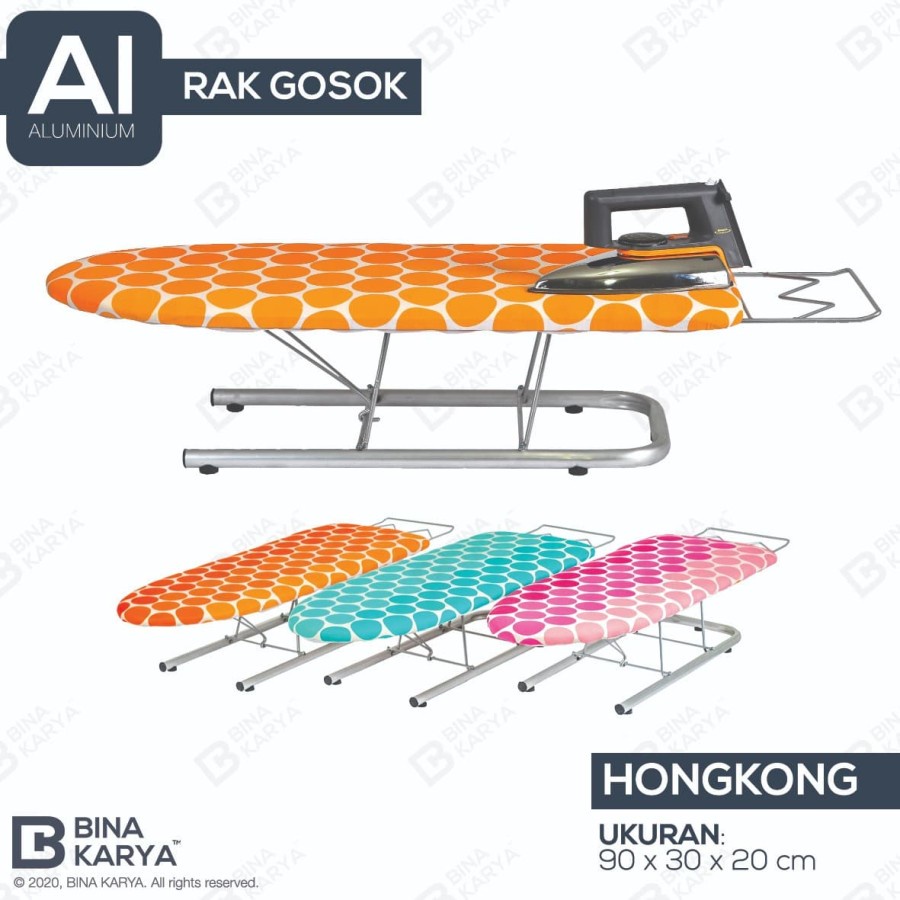 Jual Rak Gosok Meja Setrika Duduk Leseahan Hongkong Bina Karya Shopee