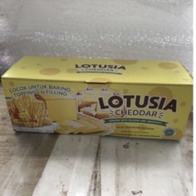 Jual Keju Cheddar Lotusia 2kg Shopee Indonesia